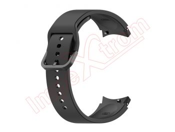 Black silicone S size band for smartwatch Samsung Galaxy Watch5 40mm, SM-R905F